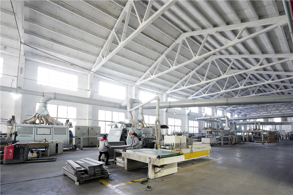 German Homag Profiling Line
